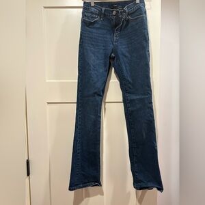 Express Dark Blue Boot Cut Jeans